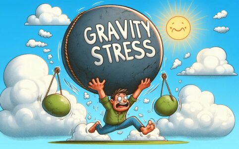 重力ストレス 害