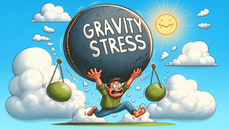 重力ストレス 害